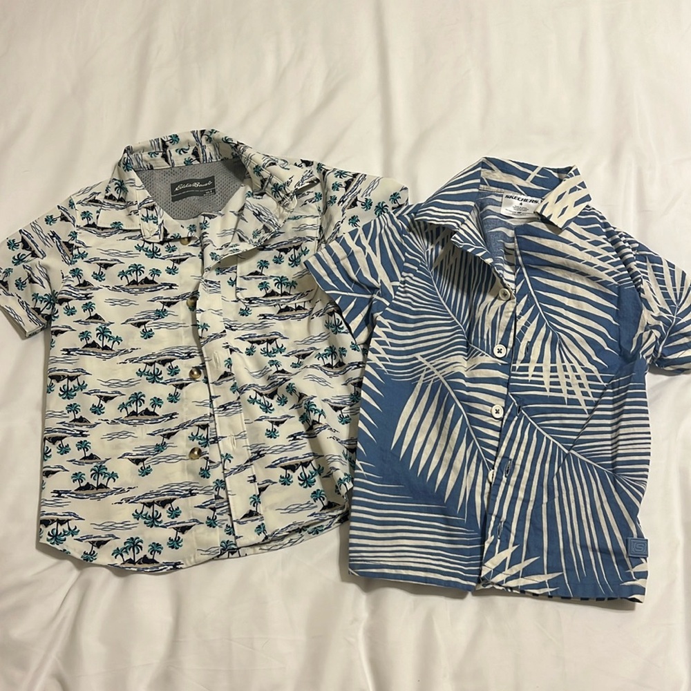Boys 4(xs) Dress Shirts - like new!